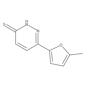 6-(5-Methylfuran-2-yl)pyridazine-3-thiol结构式