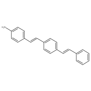 4-(4-Styrylstyryl)aniline结构式