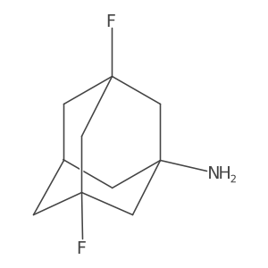 3,5-Difluoroadamantan-1-amine Structure