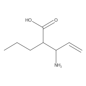 3-Amino-2-propylpent-4-enoic acid Structure