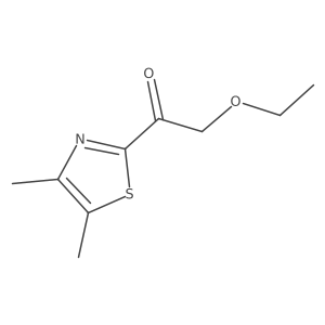 1-(Dimethyl-1,3-thiazol-2-yl)-2-ethoxyethan-1-one Structure