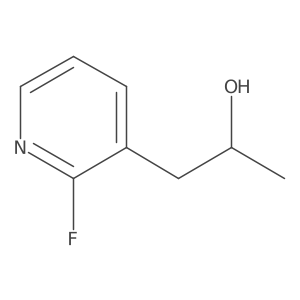 1-(2-Fluoropyridin-3-yl)propan-2-ol Structure