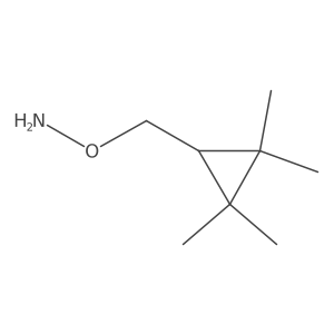 O-[(2,2,3,3-tetramethylcyclopropyl)methyl]hydroxylamine Structure