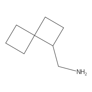 Spiro[3.3]heptan-1-ylmethanamine结构式