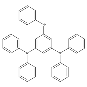 N1,N1,N3,N3,N5-pentaphenyl-1,3,5-Benzenetriamine结构式