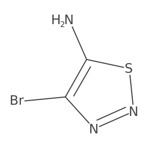 4-Bromothiadiazol-5-amine结构式
