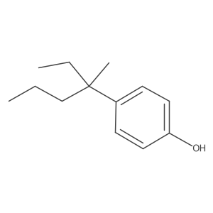 4-(1-Ethyl-1-methylbutyl)phenol Structure