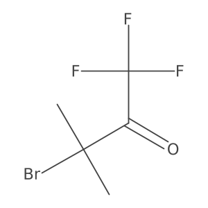 3-Bromo-1,1,1-trifluoro-3-methyl-butan-2-one Structure