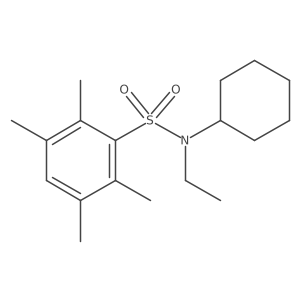 Cyclohexylethyl[(2,3,5,6-tetramethylphenyl)sulfonyl]amine Structure