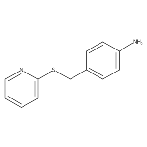 4-[(Pyridin-2-ylsulfanyl)methyl]aniline Structure