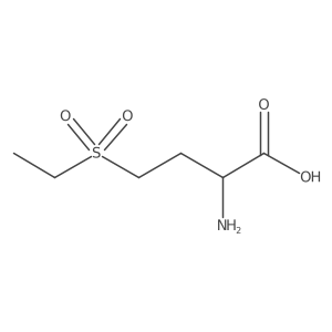 (S)-2-Amino-4-(ethylsulfonyl)butanoic acid Structure