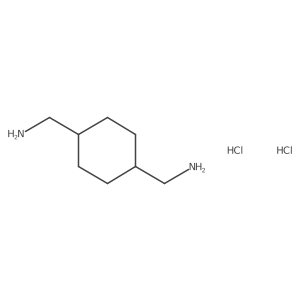 trans-Cyclohexane-1,4-diyldimethanamine dihydrochloride Structure