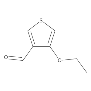 4-Ethoxy-3-thiophenecarboxaldehyde Structure
