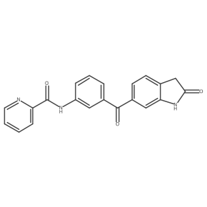 N-(3-(2-oxoindoline-6-carbonyl)phenyl)picolinamide Structure