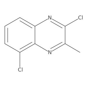 2-Chloro-5-chloro-3-methylquinoxaline结构式