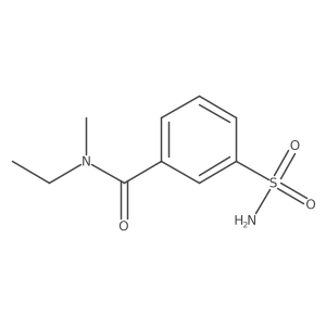 N-ethyl-N-methyl-3-sulfamoylbenzamide Structure