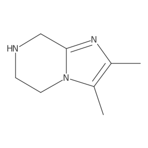 2,3-Dimethyl-5,6,7,8-tetrahydroimidazo[1,2-a]pyrazine Structure