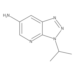 3-isopropyl-3H-[1,2,3]triazolo[4,5-b]pyridin-6-amine Structure