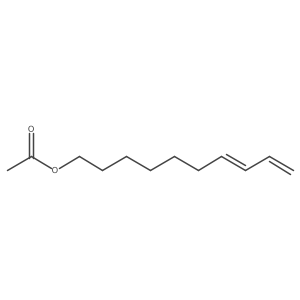 Deca-7,9-dien-1-yl acetate结构式