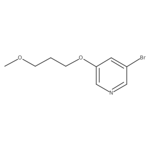 3-Bromo-5-(3-methoxypropoxy)pyridine Structure