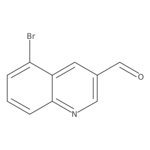 5-Bromoquinoline-3-carbaldehyde Structure