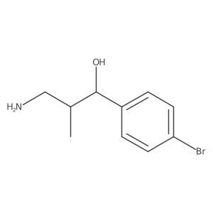 3-Amino-1-(4-bromophenyl)-2-methylpropan-1-ol Structure