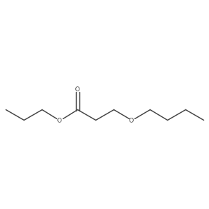 Propyl 3-butoxypropanoate Structure