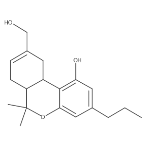 (-)-11-hydroxy-Delta8-Tetrahydrocannabivarin (exempt preparation)结构式