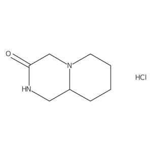 octahydro-1H-pyrido[1,2-a]piperazin-3-one hydrochloride Structure