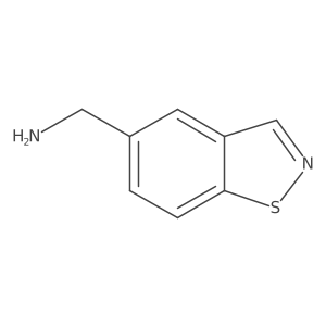 Benzo[d]isothiazol-5-ylmethanamine结构式