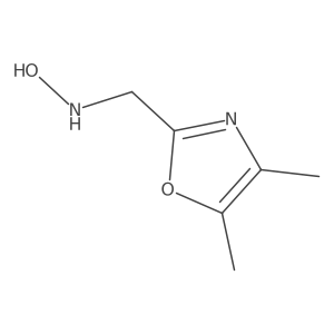 N-[(dimethyl-1,3-oxazol-2-yl)methyl]hydroxylamine结构式