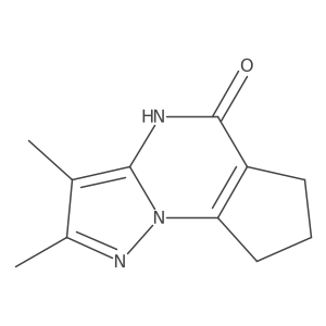 10,11-Dimethyl-1,8,12-triazatricyclo[7.3.0.0,2,6]dodeca-2(6),7,9,11-tetraen-7-ol结构式