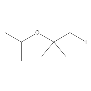 1-Iodo-2-methyl-2-(propan-2-yloxy)propane结构式