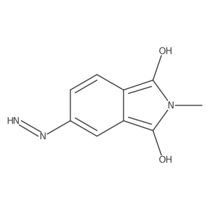 4-Hydrazin-N-methyl-phthalimid Structure