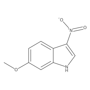 6-methoxy-3-nitro-1H-indole Structure