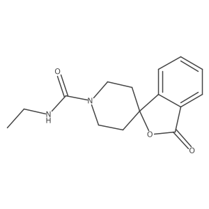 N-ethyl-3-oxo-3H-spiro[isobenzofuran-1,4'-piperidine]-1'-carboxamide Structure
