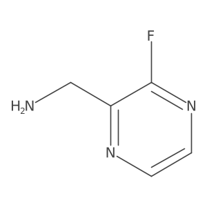 (3-Fluoropyrazin-2-YL)methanamine结构式
