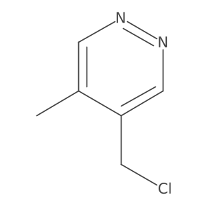 4-(Chloromethyl)-5-methylpyridazine结构式