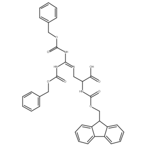 Fmoc-D-Alg(Z)2-OH Structure