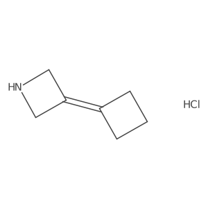 3-Cyclobutylideneazetidine hydrochloride Structure