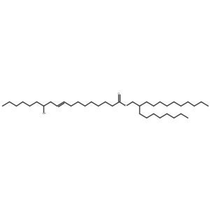 2-Octyldodecyl ricinoleate Structure