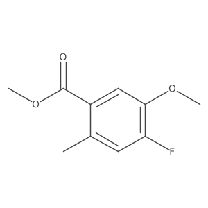 Methyl 4-fluoro-5-methoxy-2-methylbenzoate Structure