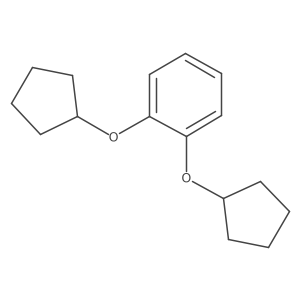 1,2-Bis(cyclopentyloxy)benzene结构式