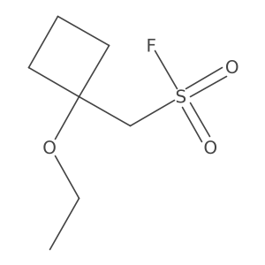 (1-Ethoxycyclobutyl)methanesulfonyl fluoride Structure