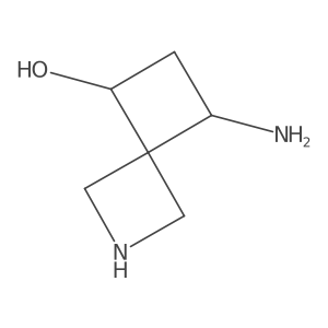 7-Amino-2-azaspiro[3.3]heptan-5-ol Structure