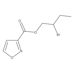 2-Bromobutyl 1,2-oxazole-3-carboxylate Structure