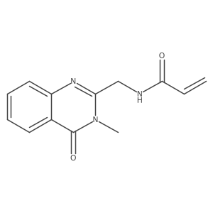 N-[(3-Methyl-4-oxoquinazolin-2-yl)methyl]prop-2-enamide Structure