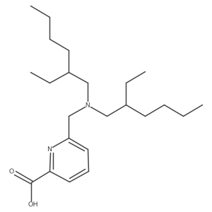 6-((Bis(2-ethylhexyl)amino)methyl)picolinic acid结构式
