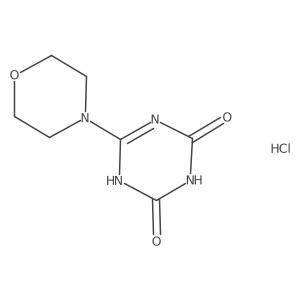 6-Morpholino-1,3,5-triazine-2,4(1H,3H)-dione hydrochloride Structure