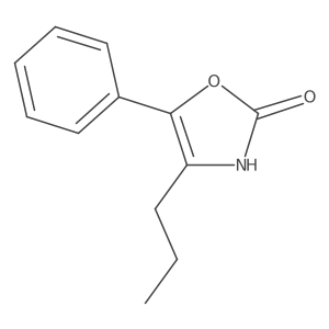 5-Phenyl-4-propyl-2(3H)-oxazolone Structure